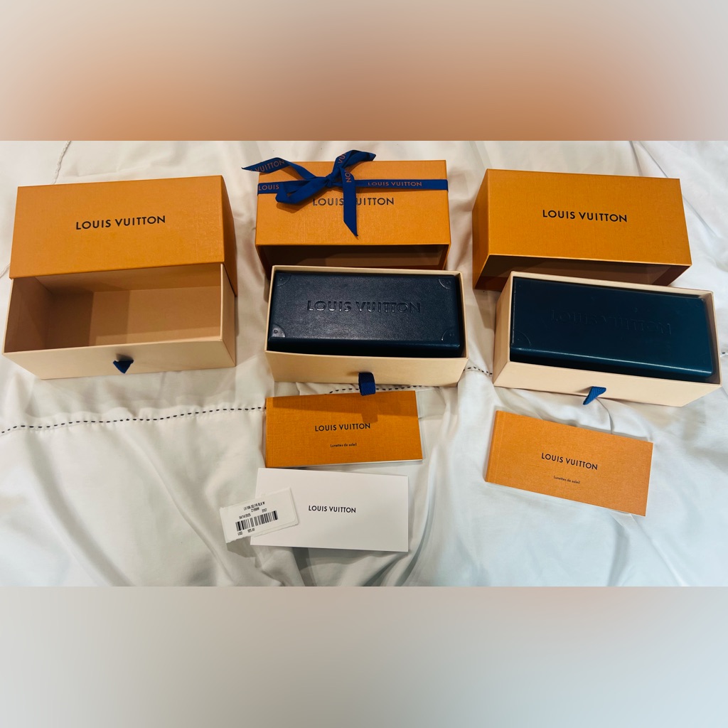 Louis Vuitton Shopping Bags And Sunglasses Cases